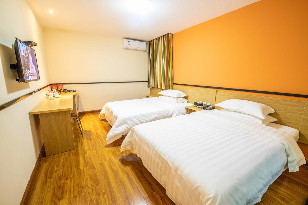 Orange Fashion Apartment Hotel Guangzhou Xiajiao Subway Station Branch Luaran gambar