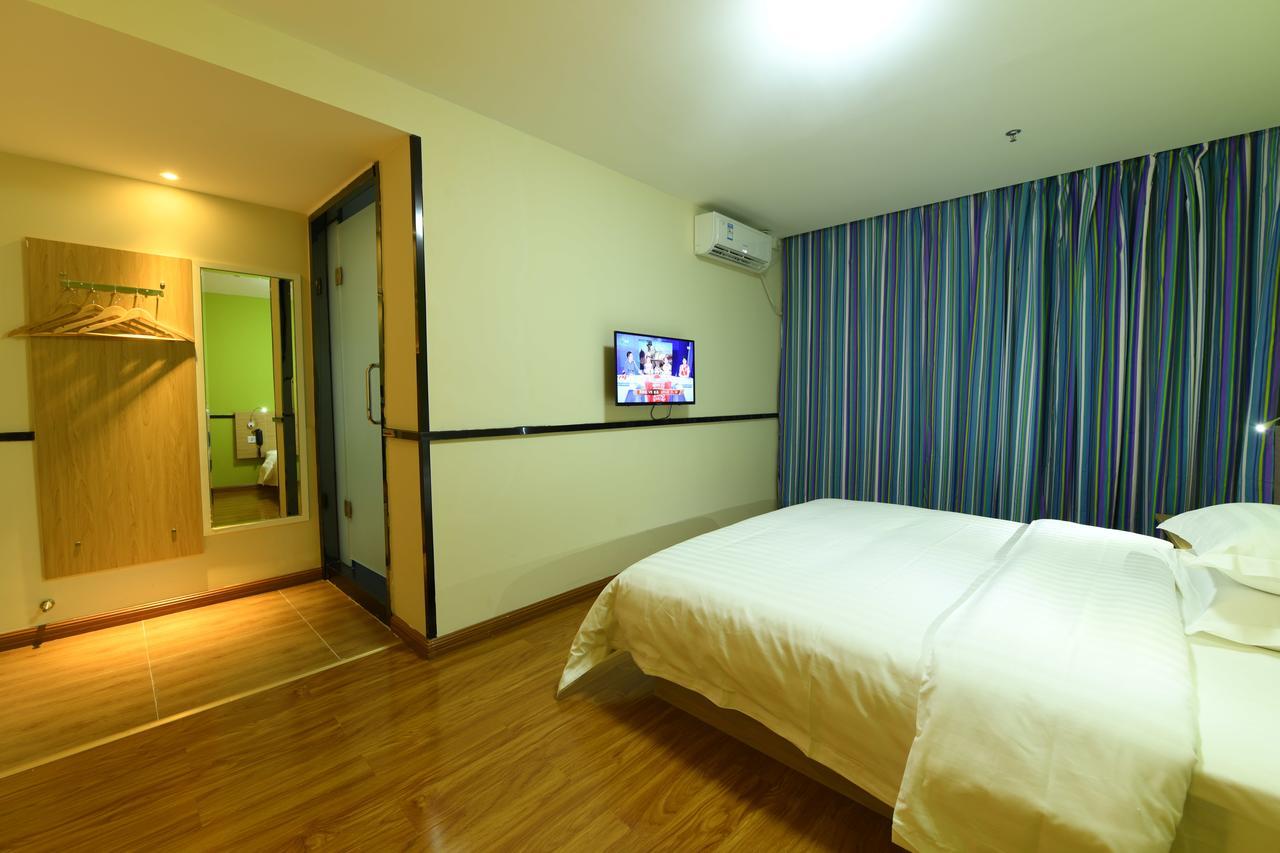 Orange Fashion Apartment Hotel Guangzhou Xiajiao Subway Station Branch Luaran gambar